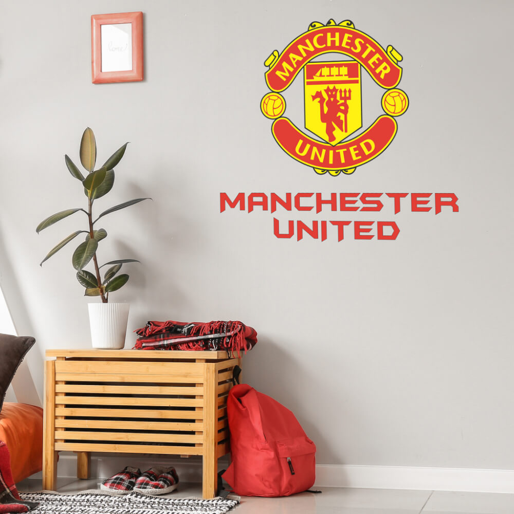 Sticker Manchester United voetbalclub