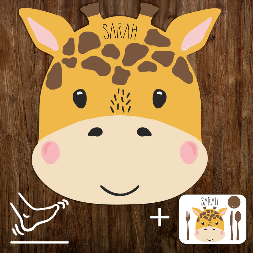 INSPIO speelmatten - Giraf